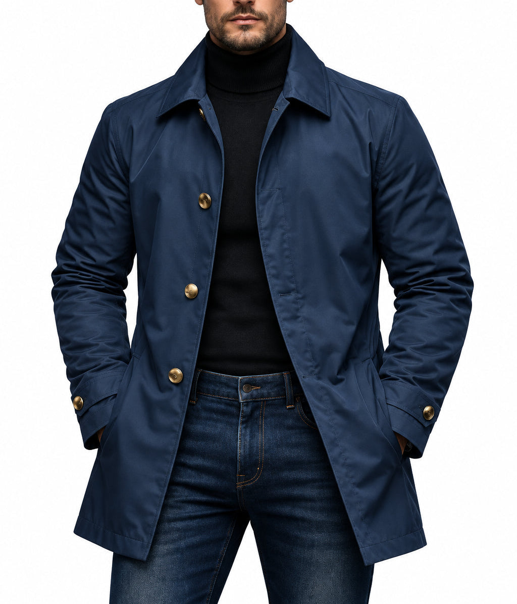 LAURENT MONACO | MANTEAU MI-LONG POUR HOMMES