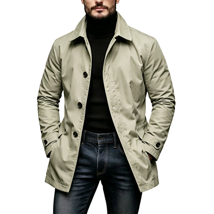 LAURENT MONACO | VESTE À BOUTONS DE LONGUEUR MOYENNE POUR HOMMES