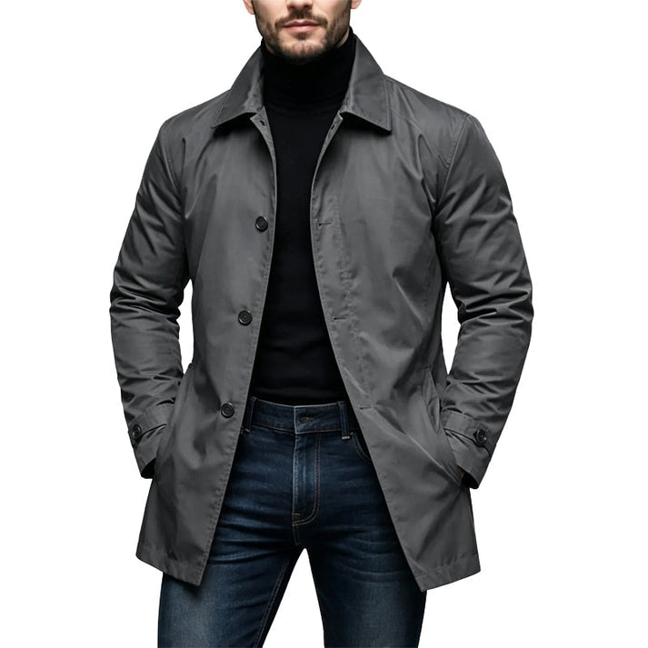 LAURENT MONACO | VESTE À BOUTONS DE LONGUEUR MOYENNE POUR HOMMES