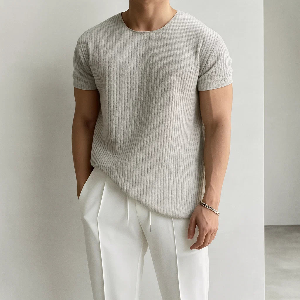 LAURENT MONACO | T-SHIRT EN TRICOT POUR HOMMES