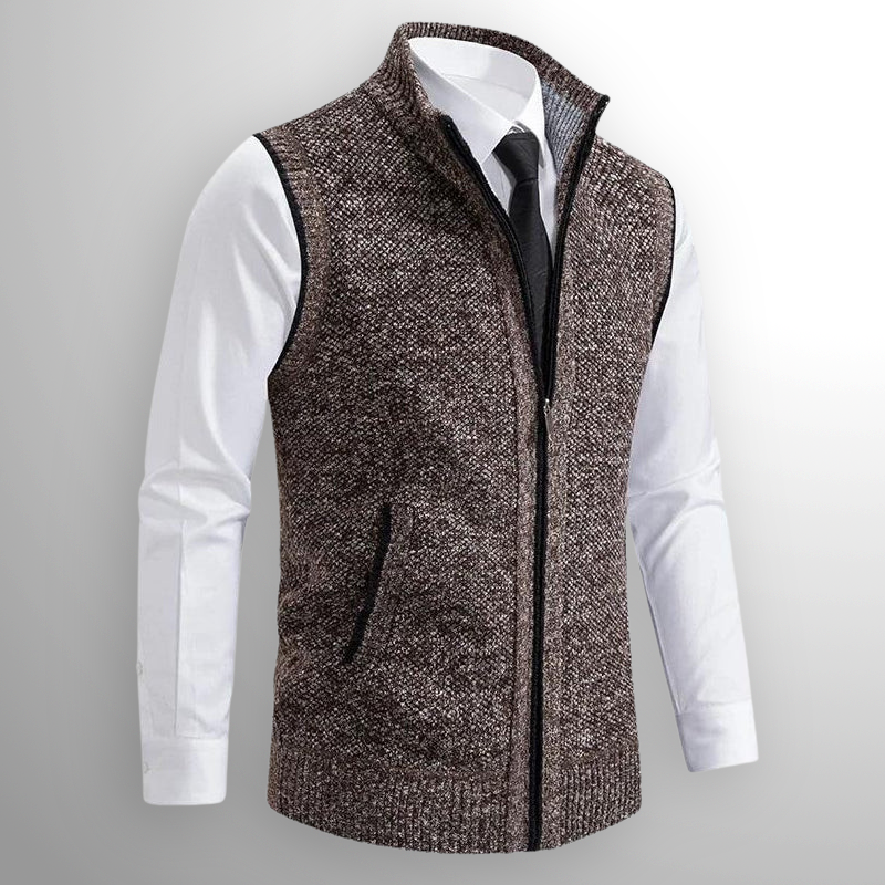 LAURENT MONACO | GILET CASUAL EN LAINE