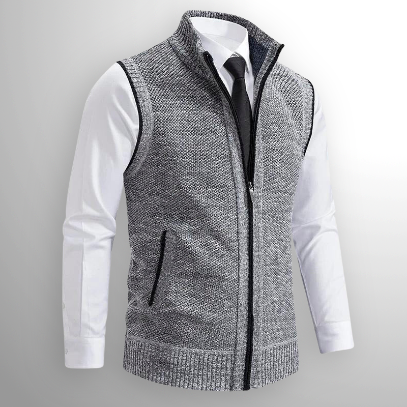 LAURENT MONACO | GILET CASUAL EN LAINE