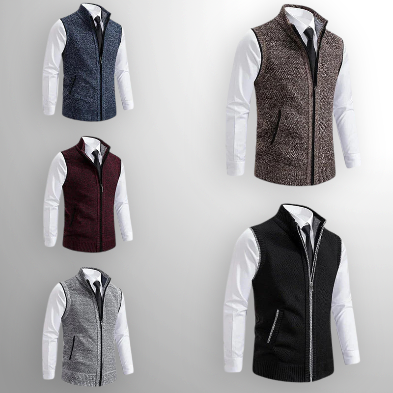 LAURENT MONACO | GILET CASUAL EN LAINE