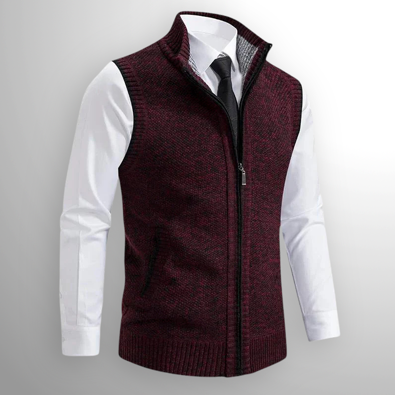 LAURENT MONACO | GILET CASUAL EN LAINE