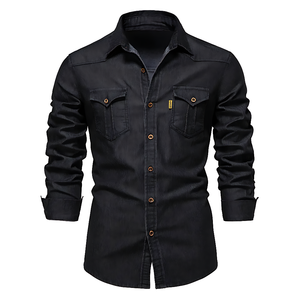 LAURENT MONACO | CHEMISE EN JEAN POUR HOMME