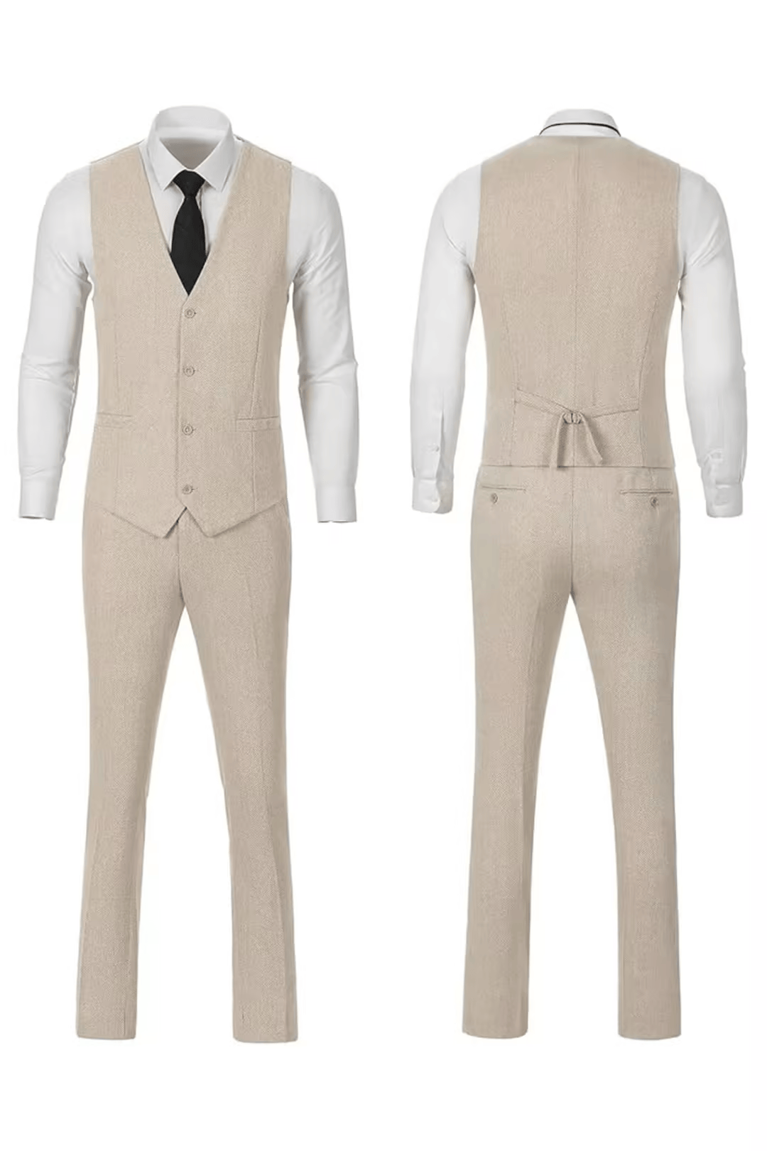 LAURENT MONACO | COSTUME À CHEVRONS POUR HOMME