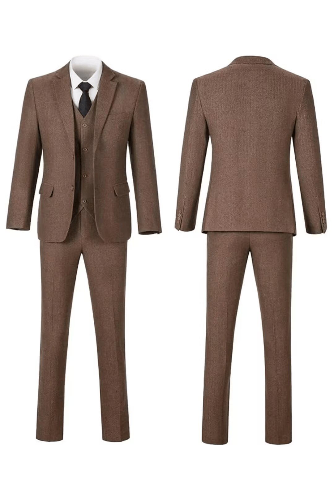 LAURENT MONACO | COSTUME À CHEVRONS POUR HOMME