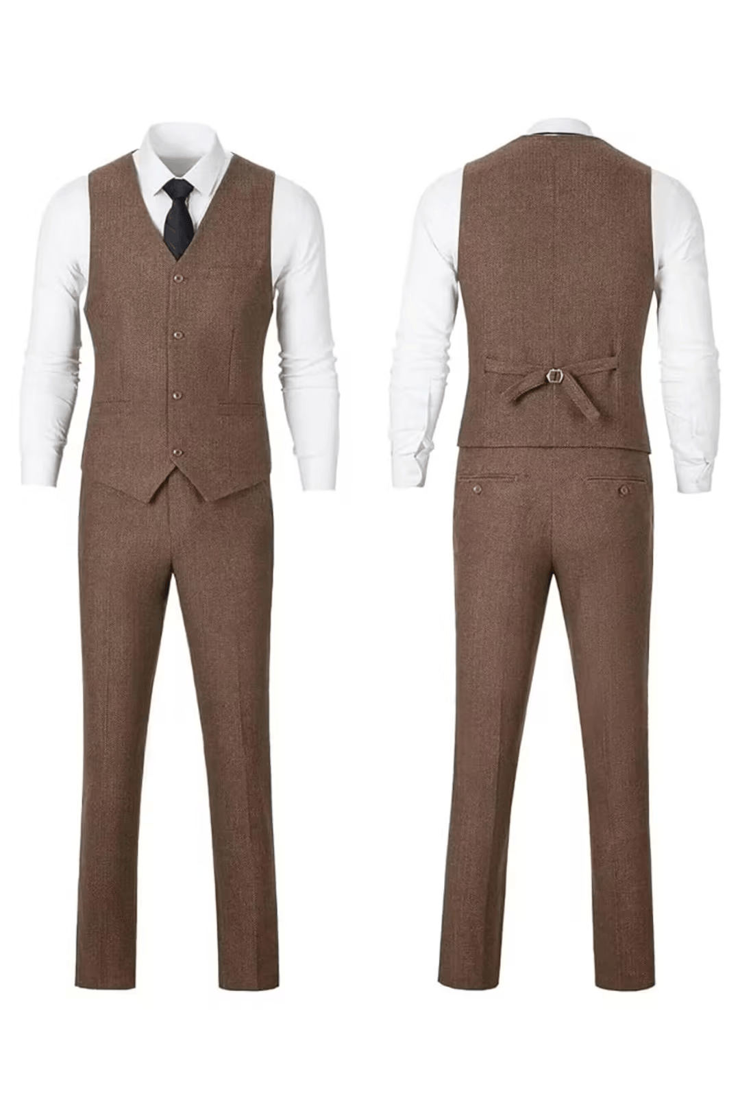 LAURENT MONACO | COSTUME À CHEVRONS POUR HOMME