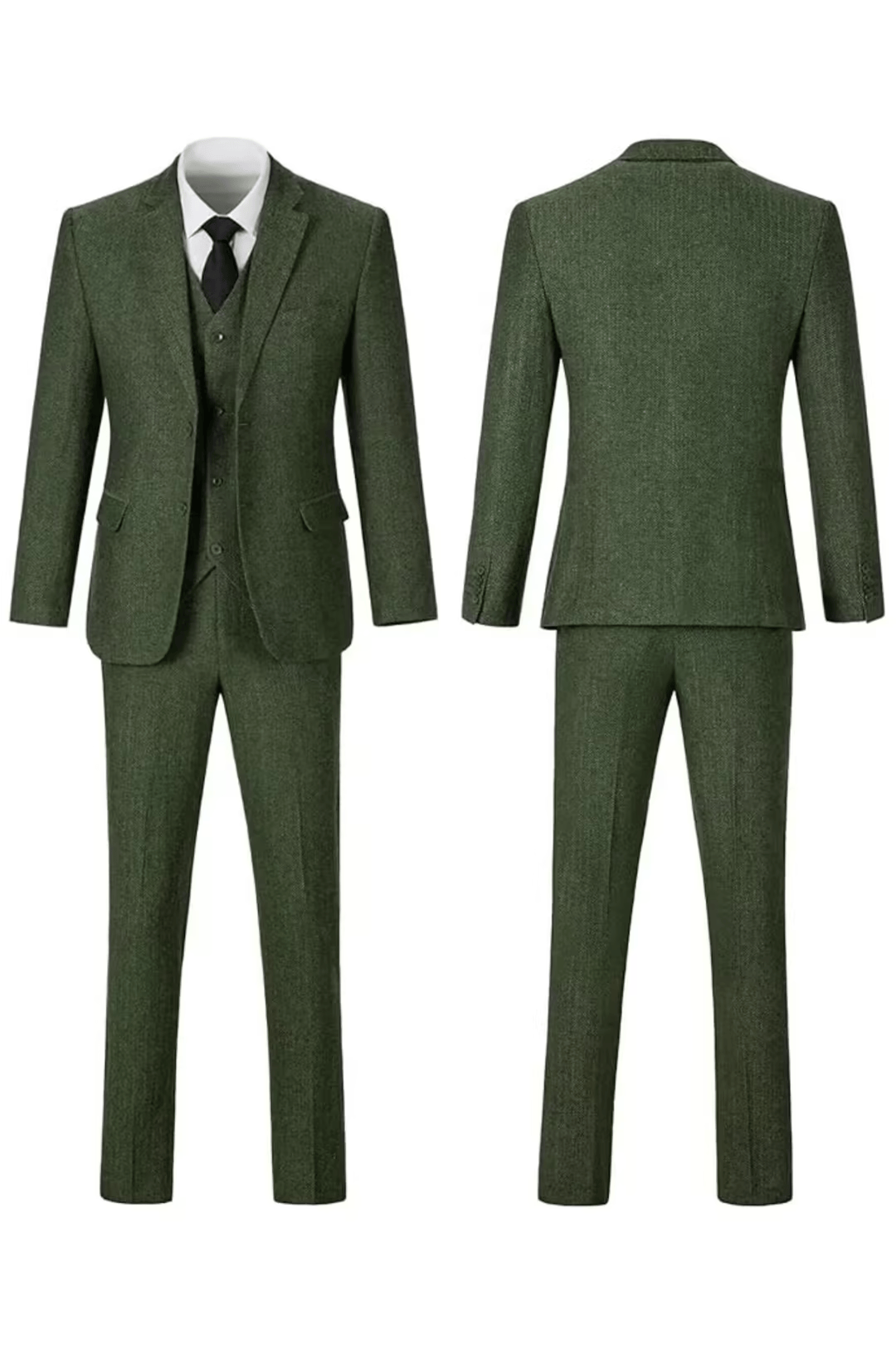 LAURENT MONACO | COSTUME À CHEVRONS POUR HOMME