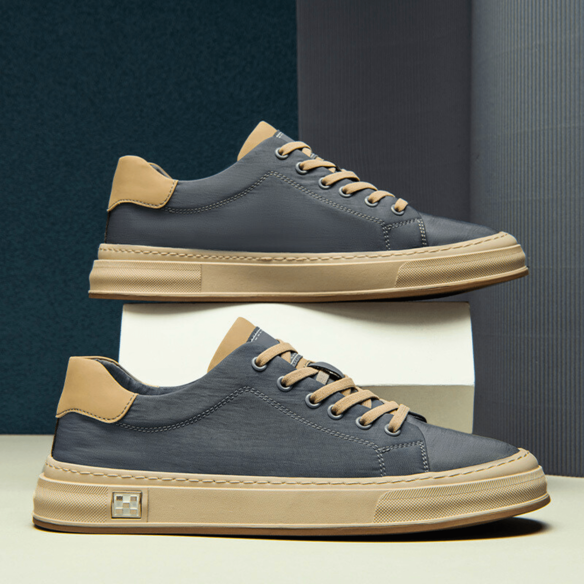 LAURENT MONACO | BASKETS CASUAL EN TOILE POUR HOMME