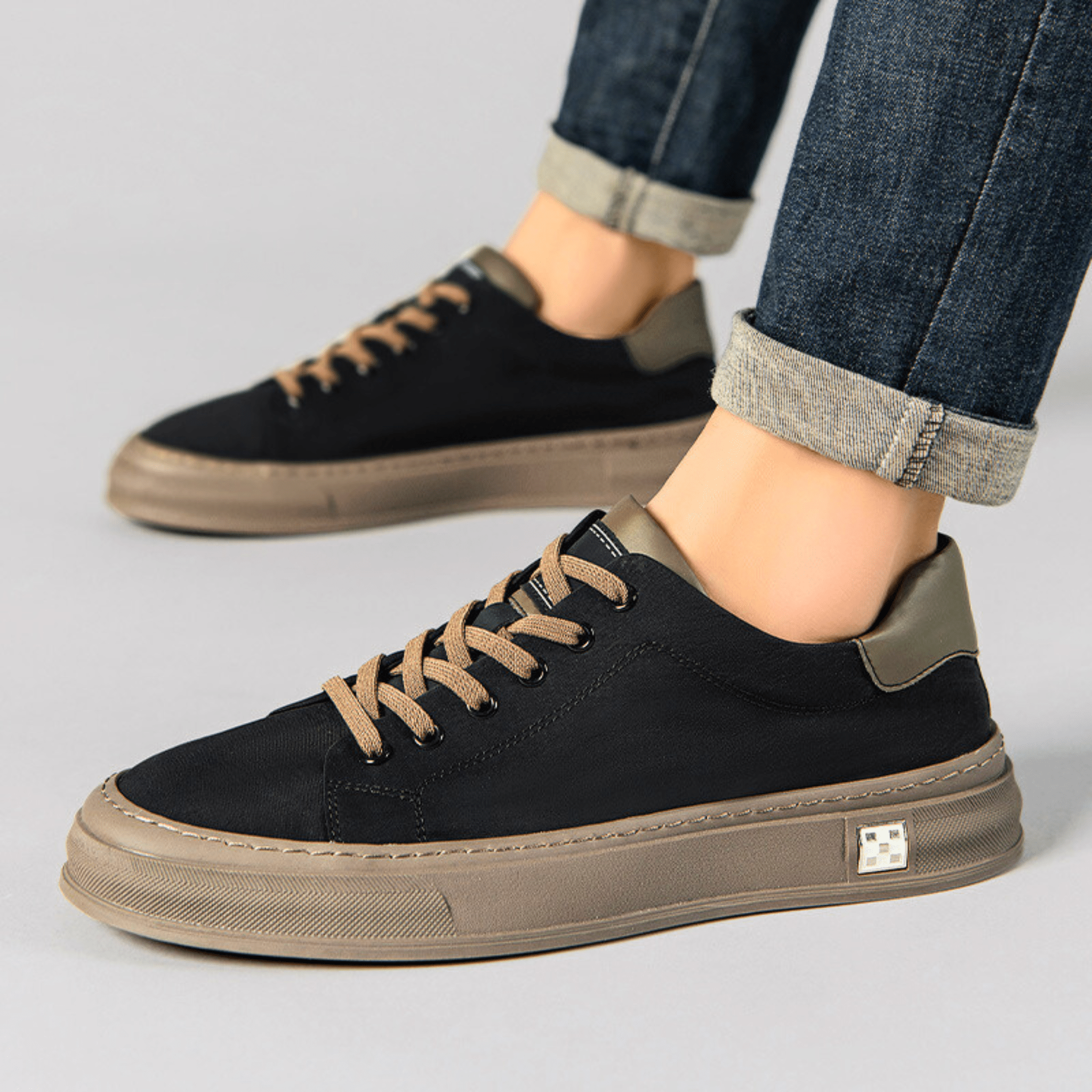 LAURENT MONACO | BASKETS CASUAL EN TOILE POUR HOMME