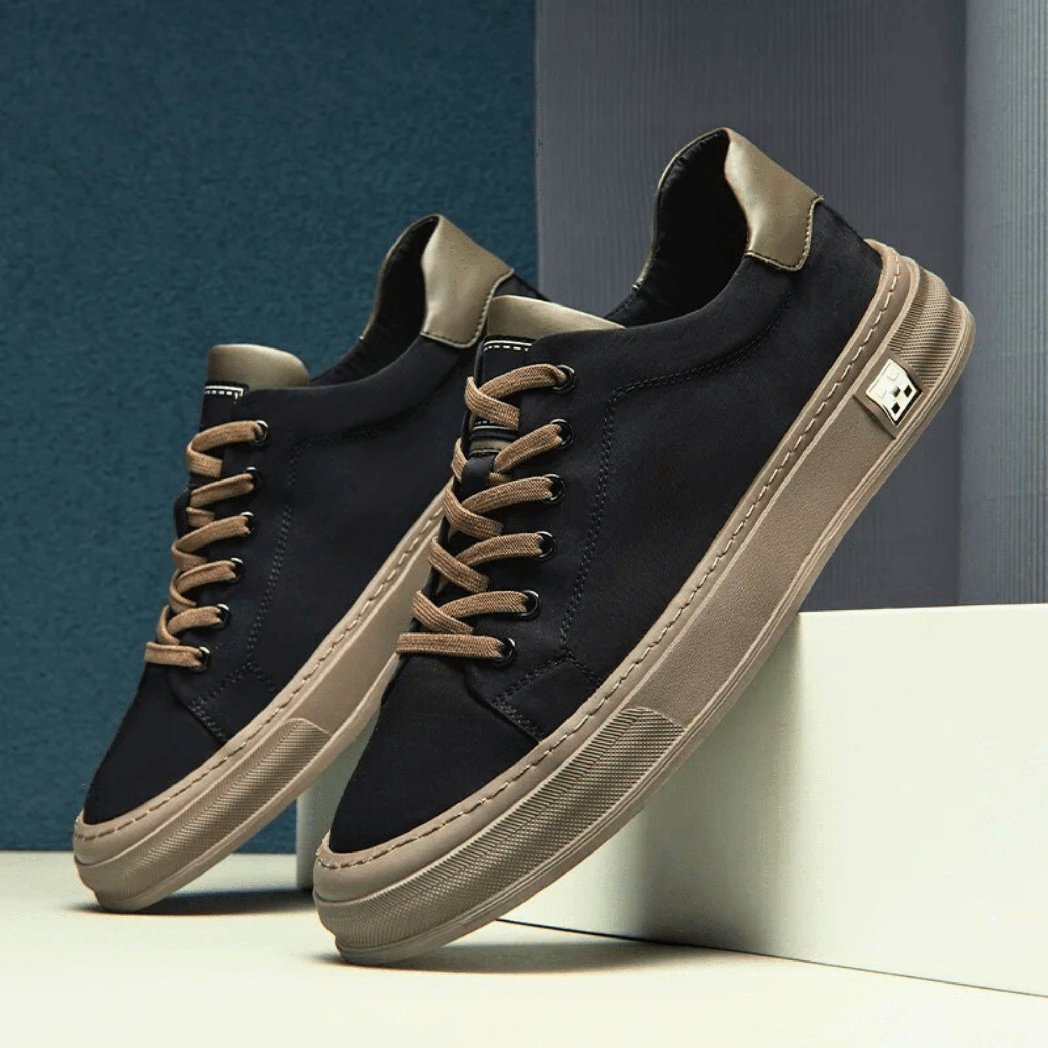 LAURENT MONACO | BASKETS CASUAL EN TOILE POUR HOMME
