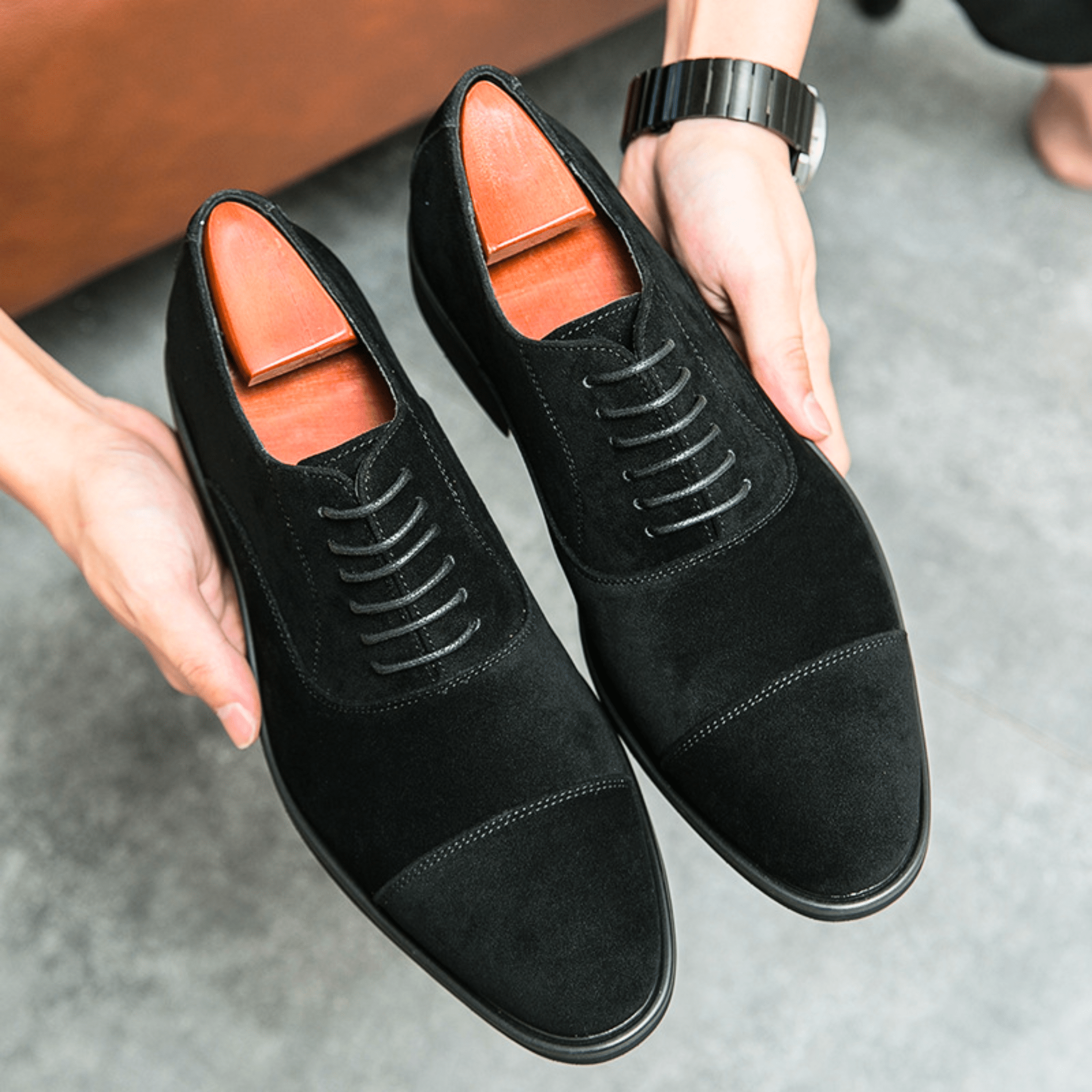 DUMONT LYON | CHAUSSURES EN DAIM POUR HOMMES