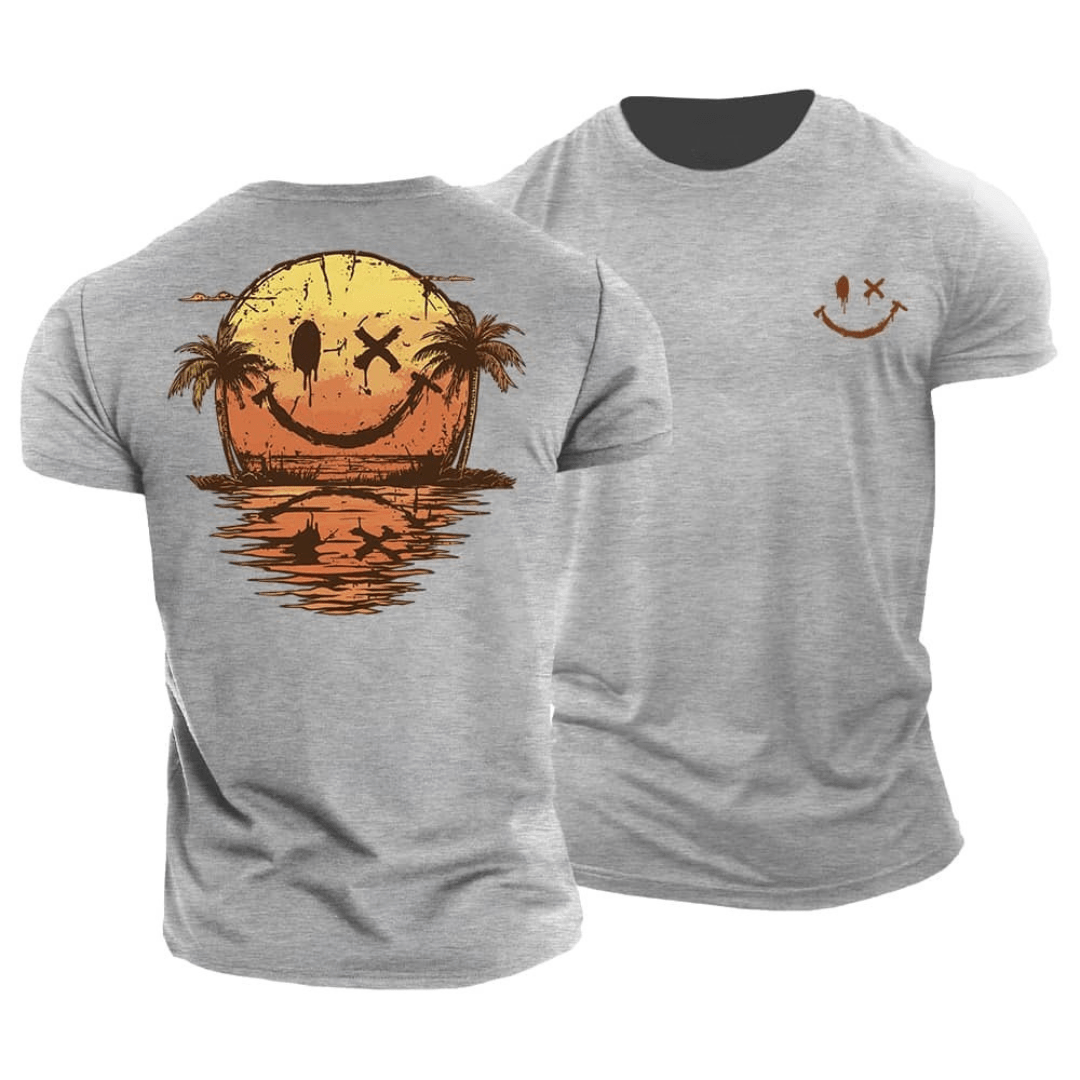 LAURENT MONACO | T-SHIRT GRAPHIQUE D'ÉTÉ POUR HOMMES