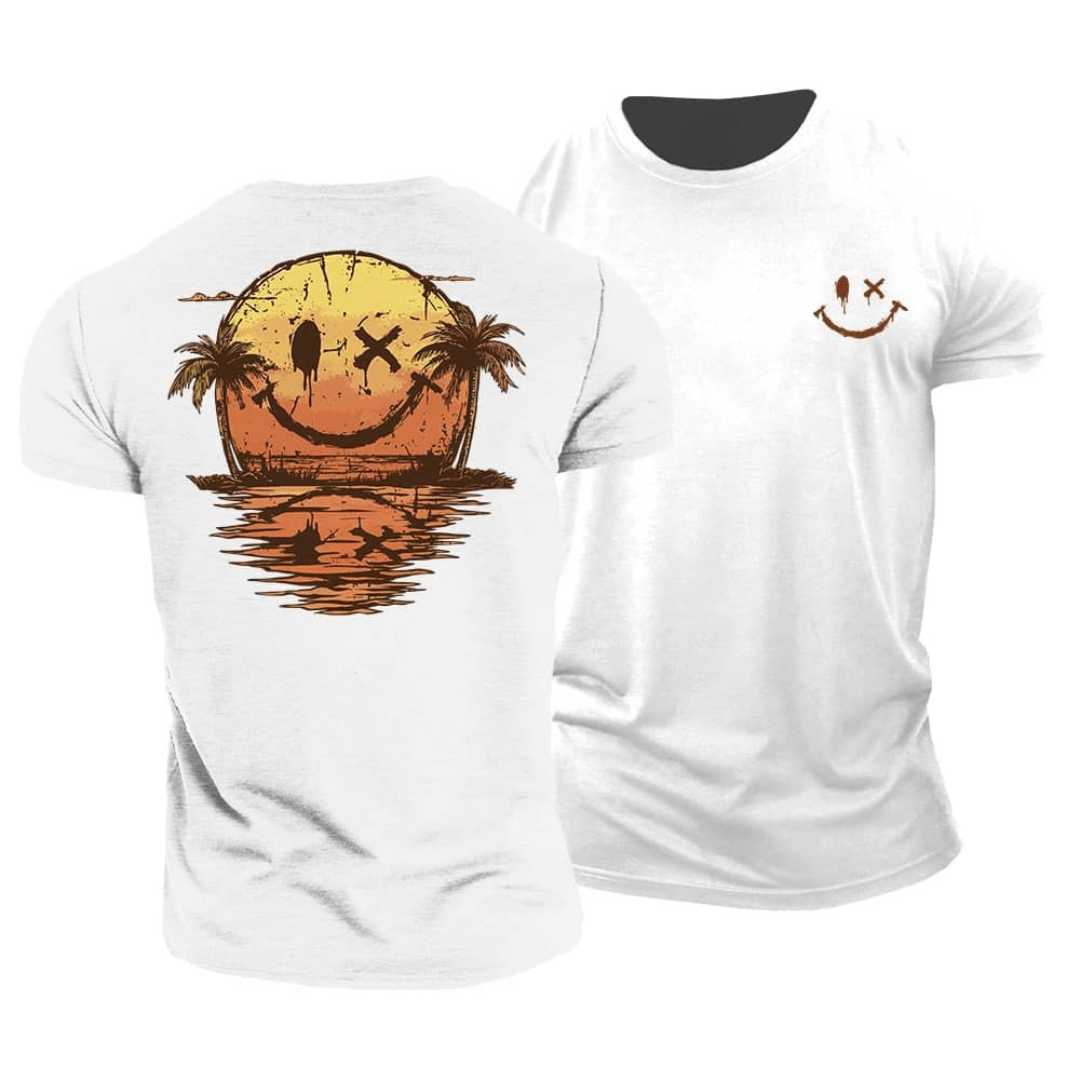 LAURENT MONACO | T-SHIRT GRAPHIQUE D'ÉTÉ POUR HOMMES