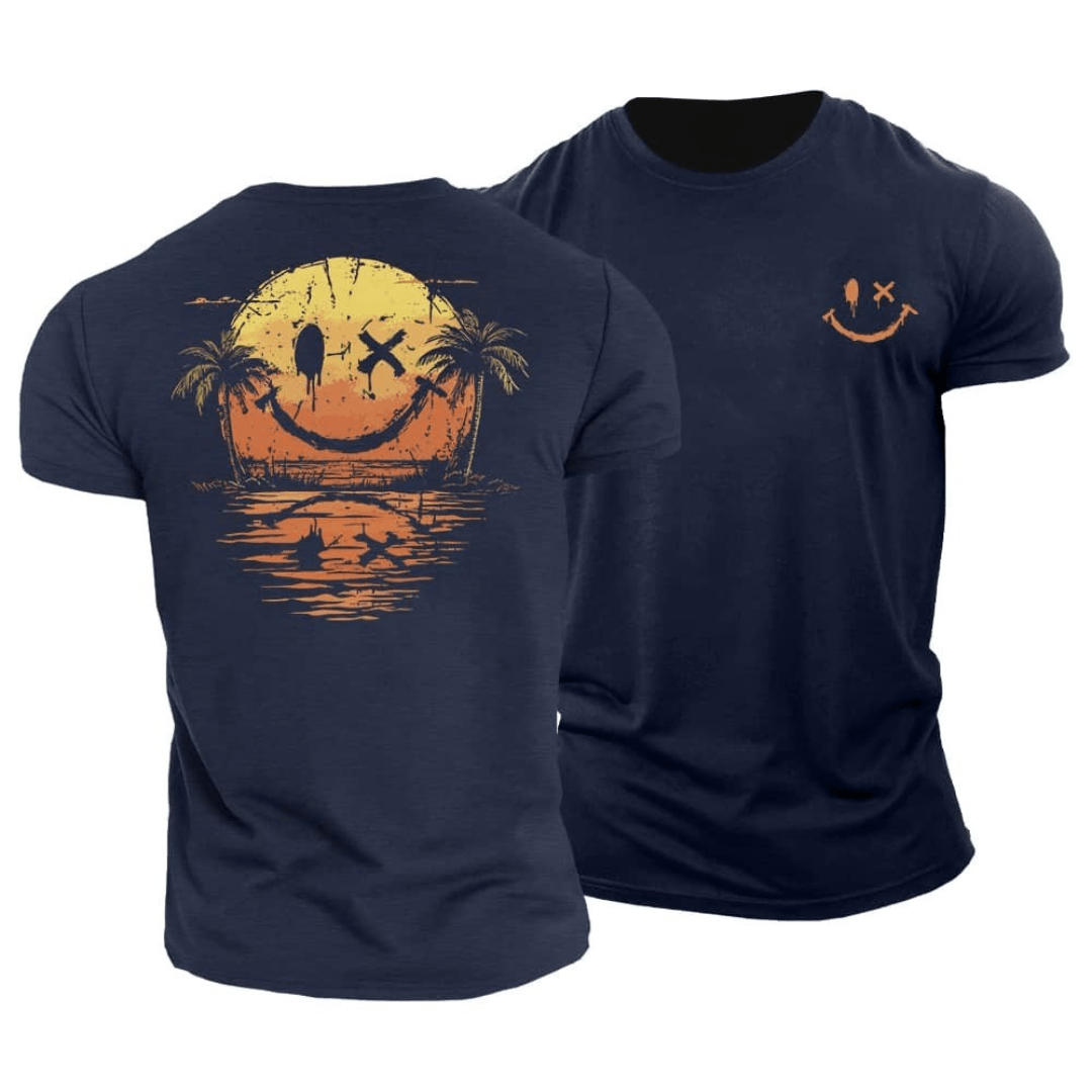 LAURENT MONACO | T-SHIRT GRAPHIQUE D'ÉTÉ POUR HOMMES